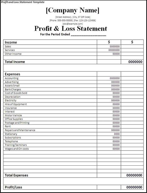 Excel Accounting Template For Small Business —