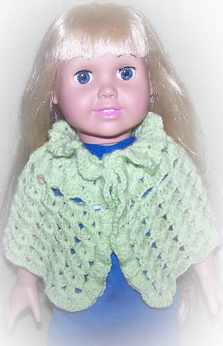 Ravelry American Girl Or 18 Doll Open Front Cape Pattern By Danielle