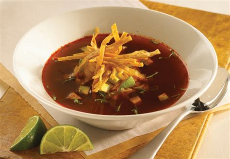 Rick Bayless Rustic Tortilla Soup With Chicken And Avocado