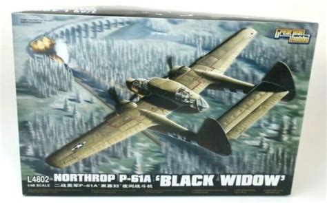 Great Wall Hobby Northrop P A Black Widow Model Kit L For