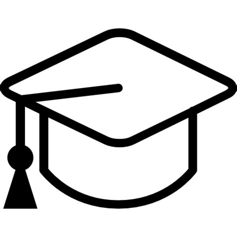 Graduation Cap Icon Vector At Collection Of