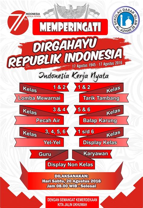 Click to see our best video content. Pengumuman Lomba HUT RI ~ SD Islam Al-Azhar 28 Solo Baru