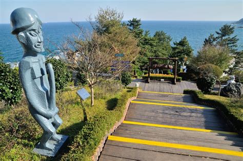 Blue And Incredibly Well Endowed Haesindang Park Sinnam South Korea Photo