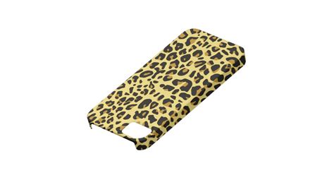 Leopard Print Iphone Se55s Case Zazzle