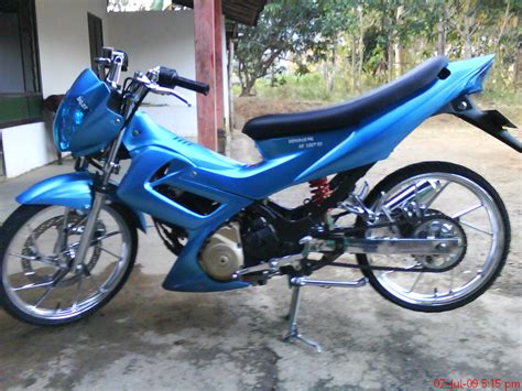 Foto Modifikasi Satria FU Terbaru 2014 - Modifikasi Motor