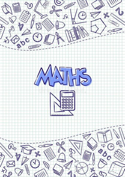 Mathematics Book Cover Design