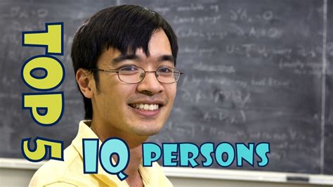 Top 5 Highest Iq Persons In The World Youtube