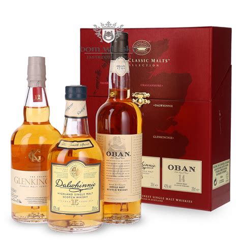 The Classic Malts Collection Gentle 3 X 02l Dom Whisky
