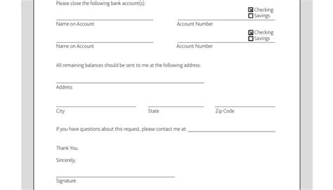 Account Closing Form ≡ Fill Out Printable Pdf Forms Online