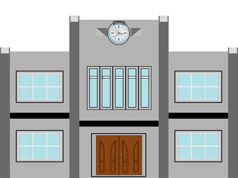 School Building Openclipart