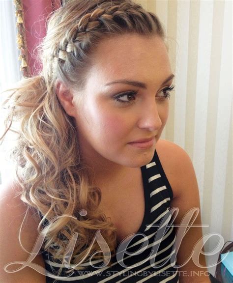 Perfect Side Ponytail With Braid For Wedding Bride And Bridesmaid Side