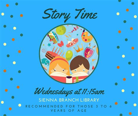 Story Time Back To School Fort Bend County Libraries