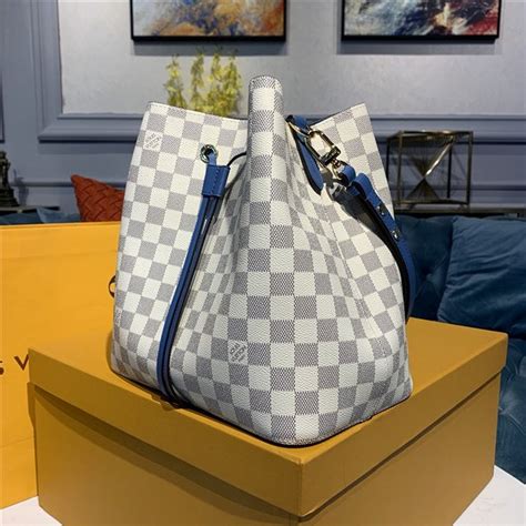 Louis Vuitton Neonoe Bag Damier Azur