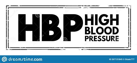 Hbp High Blood Pressure Hypertension Is Blood Pressure That Is