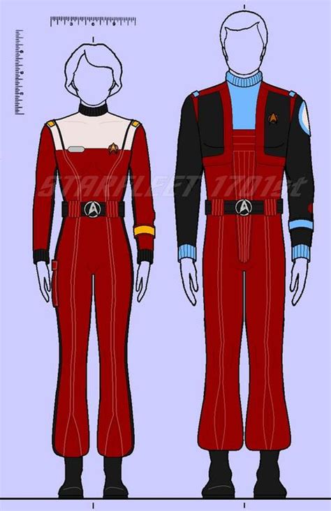 Twok Uniform Reference Drawings Star Trek Starfleet Uniform Club The