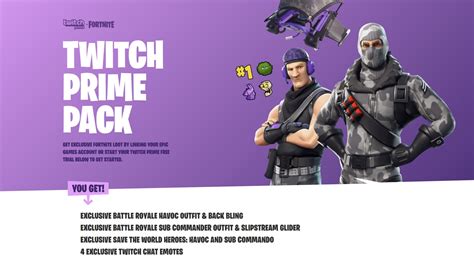 Fortnite Offering Exclusive Twitch Prime Items Allgamers