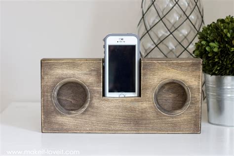 Passive Amplifiers Diy How To Make A Wooden Speaker For Your Phone