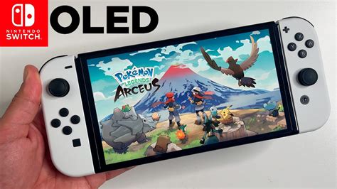Pokémon Legends Arceus Oled Nintendo Switch Gameplay Youtube