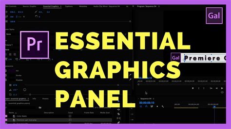 The New Essential Graphics Panel In Adobe Premiere Pro Cc 2017 Spring