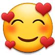 Smiling face with hearts emoji meaning. 🥰 Smiling Face with 3 Hearts Emoji Meaning with Pictures ...