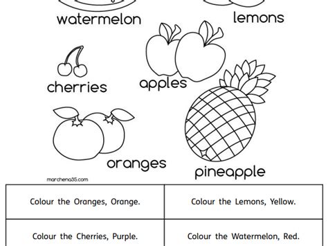 Colour Comprehension Sen Teaching Resources