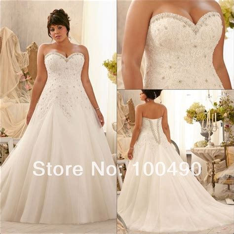 Embroidered lace bodice decorated with a cord thread. plus size corset back wedding dresses - Google Search ...