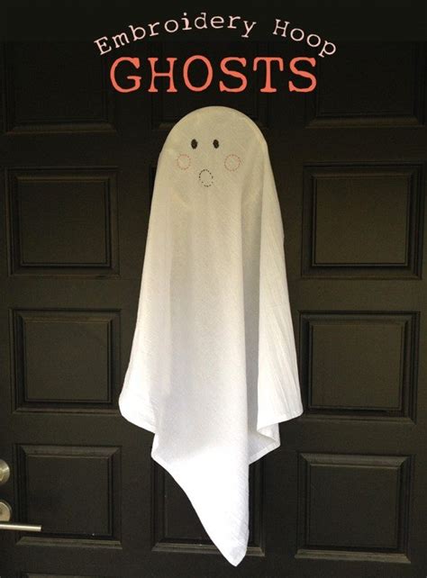 9 Ghoulish Diy Ghosts To Decorate For Halloween Make And Takes