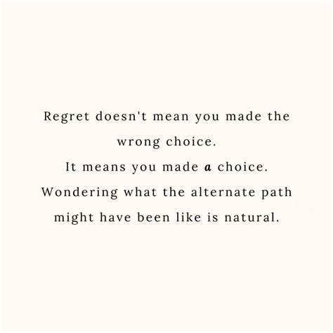 Quotes To Help You Overcome Regret