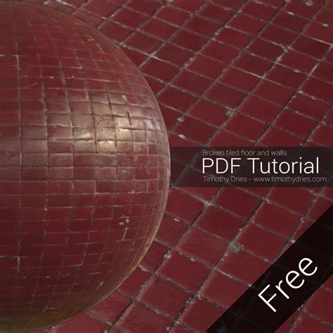 Free PDF Tutorial - Making old tiles in Substance Designer ...