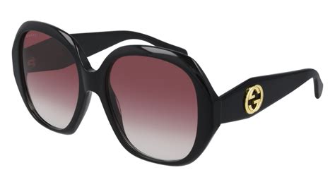 gucci women s oversize octagon sunglasses gg0796s all eyes on me
