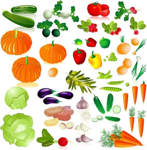 Fresh Fruit And Vegetables Clipart 20 Free Cliparts