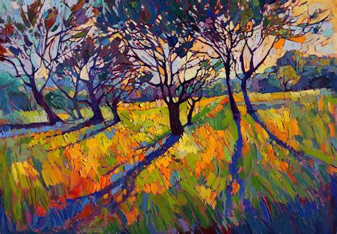 Oil Landscapes Transformed Into Mosaics Of Color By Erin Hanson