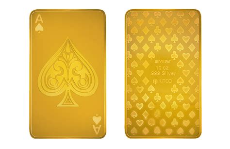 Currency converter currency cross rates. Buy 10 oz Silver Bars - Ace of Spades - 24K Gold Plated| KITCO