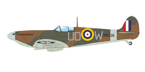 Spitfire Pilots And Aircraft Database Spitfire P8038