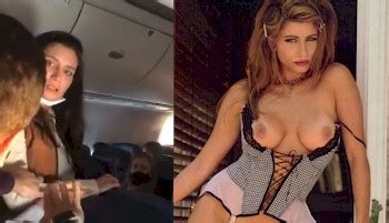 Viral Airplane Karen Turns Out To Be Playboy Model Patty Breton The