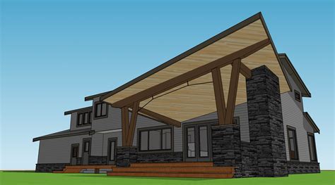 Ranch Style Timber Frame Hybrid House Plans Building A Hybrid Home