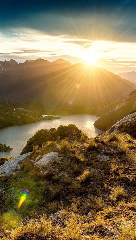 Amanecer En Las Montañas Fondo De Pantalla Id1335