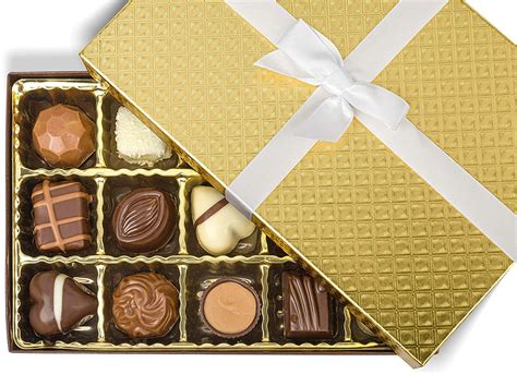 Chocolate Gift Box Assorted Fine Chocolates And Truffles Beautiful