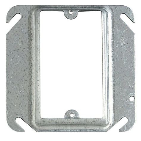 Steel City 1 Gang Square Mud Ring 52c13 50r The Home Depot