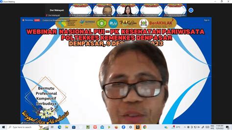 Politeknik Kesehatan Denpasar Seminar Nasional PUI PK Polkesden