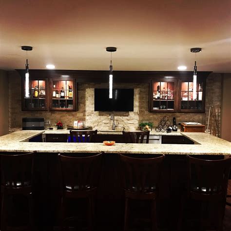 See more ideas about basement bar, bars for home, diy home bar. Basement Bar | Basement Finishing Michigan | Matrix ...