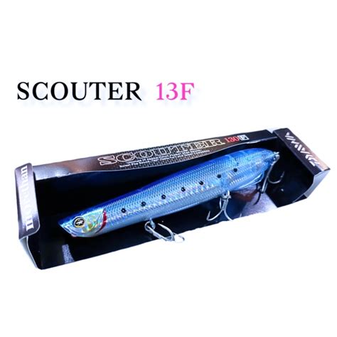 DAIWA MORETHAN SCOUTER 130F FISHING LURE SALTWATER PENCIL POPPER
