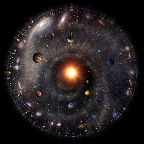 This Incredible Illustration Captures The Entire Known Universe In A