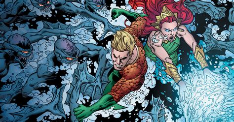 Exclusive Preview In Aquaman 56 The Trench Attacks As Arthur And