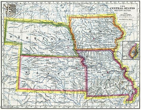 Map Of Kansas And Missouri Time Zones Map World