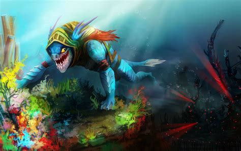 Find the best dota 2 wallpapers on wallpapertag. Slark - Dota 2 wallpaper