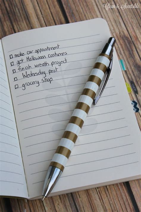 3) the cups are firmly attached to the cabinet door so there's no tipping over or getting lost with little. How to Organize Your Life with a Notebook - Clean and ...