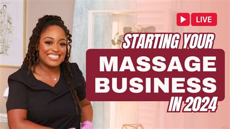 How To Start Your Own Massage Business In 2024 Expert Tips For Success Youtube