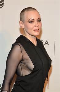 rose mcgowan flashes side boob at tribeca film festival screening daily mail online