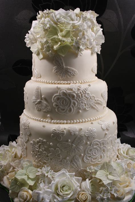 Breathtaking Photographs Of 25 Lace Wedding Cake Ideas Incredible Snaps